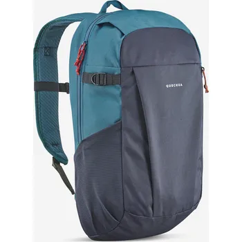 Sportovní taška QUECHUA Turistický batoh NH 100 Arpenaz 20 l 20 LITRŮ MODRÁ|ZELENÁ