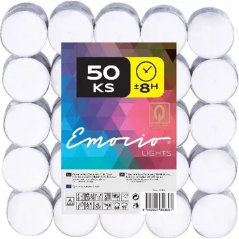 Svíčka Z-Trade Emocio čajová 50 ks 8 hodin hoření