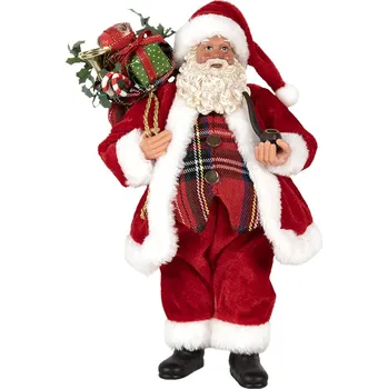 Bytová dekorace Clayre & Eef - Dekorativní figurka Santa Clause 65596