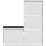 Casarredo Dude botník se sedákem, bílá