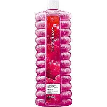 Sprchový gel Avon Pěna do koupele s vůní maliny a rybízového likéru 1000 ml