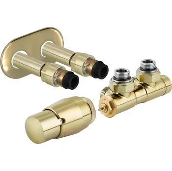 TERM-SET, středový ventil (Z4), Zlatá lesklá, Levá + slevový kód