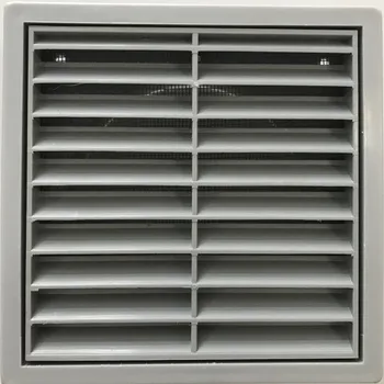 Větrací mřížka Mikawi Větrací mřížka do potrubí 125 mm šedá