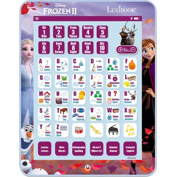 Výuková hračka Lexibook Francouzsko-anglický vzdělávací tablet - Ledové království