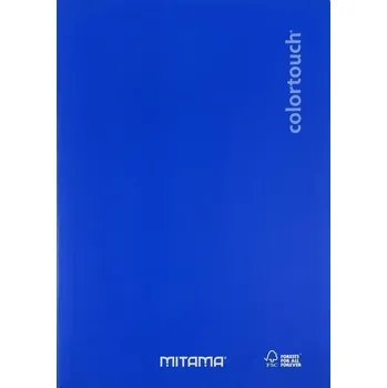 Sešit Sešit "Color Touch", A5+, linkovaný, 40+2 listů, modrá, MITAMA 62002-90224