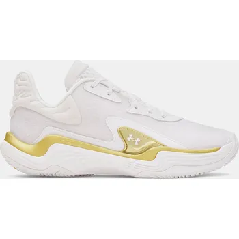Pánské tenisky Unisexové boty Under Armour UA Spawn 7-WHT 3028461-102 Bílá 9