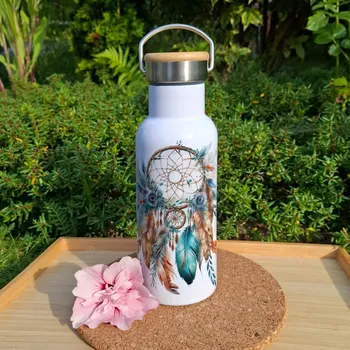 Termoska Atelier Fantazie - Termoska s bambusovým víčkem - Lapač snů VIII - 500 ml