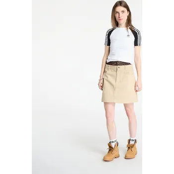 Dámská sukně Sukně adidas Firebird Utility Mini Skirt Stone Khaki 8