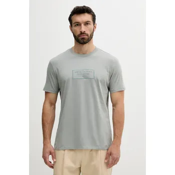 Pánské tričko Bavlněné tričko Armani Exchange XM000552.AF10356 zelená 97X, vel. M