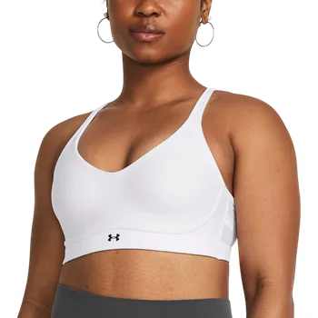 Dámské oblečení Podprsenka Under Armour UA Infinity Low 2.0 Bra 1384126-100 Velikost XL (D-DD)