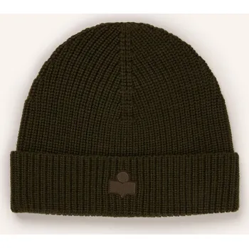 Čepice Isabel Marant Dámská Čepice Bayle Z Merino Vlny, tmavě...