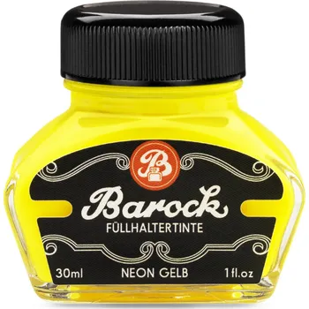 Octopus Barock zvýrazňovací inkoust 30 ml, neon žlutá