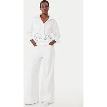 Pánská casual bunda Morgan Jeansová bunda 252-VBRAD Bílá Regular Fit 36