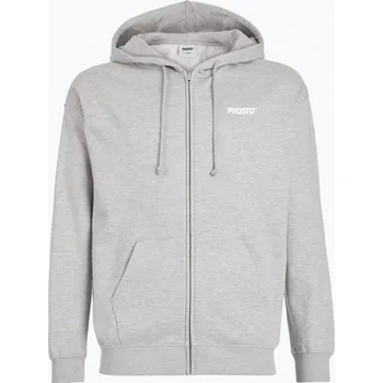 Pánská mikina Pánská mikina PROSTO Hoodie Logo Zip gray