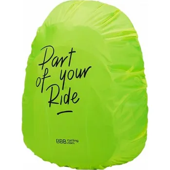 Sportovní taška BBB návlek na batoh - RAINCOVER - žlutá