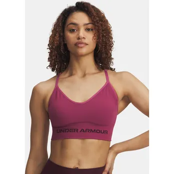 Podprsenka Dámská podprsenka Under Armour Vanish Seamless Low B 1384417-659 Červená XL