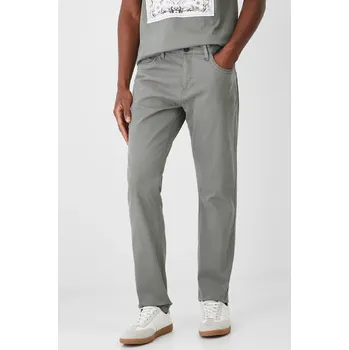 Kalhoty Medicine pánské, zelená barva, přiléhavé RS25.SPM400 97X, vel. S