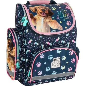 Školní batoh Pes Školní ergonomický batoh - aktovka Cleo a Frank pejsek