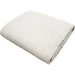 Krémový set přehozu a povlaku na polštář z mikrovlákna 240x260 cm Romane – douceur d'intérieur ID_1812580