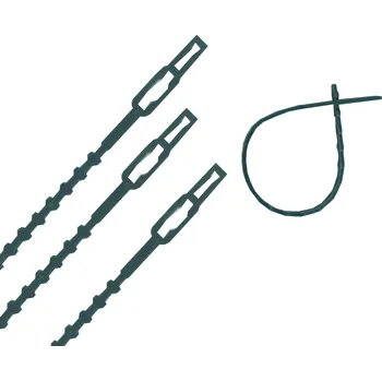 Stahovací páska TOPTRADE pásek plastový, vázací, zahradní, 170 mm / 80 ks (TOPTRADE pásek plastový, vázací, zahradní, 170 mm / 80 ks)