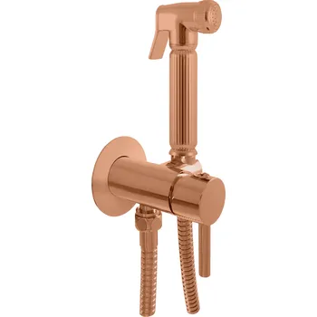 Vodovodní baterie SEINA - Bidetová baterie podomítková, Zlatá růžová - kartáčovaná SE843/1ZRK, RAV Slezák