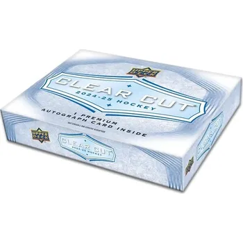 Sběratelská karetní hra 2024-25 Upper Deck Clear Cut Hockey Hobby Box