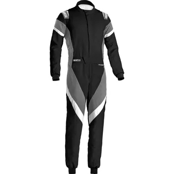 Moto kombinéza FIA Kombinéza Sparco Victory černo/šedo/bílá