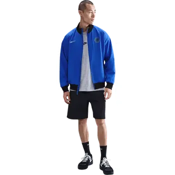 Pánská softshellová bunda Pánská bunda Nike Inter Milán 25/26 Academy Pro modrá