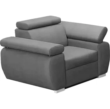 Křeslo Křeslo BASTON | 125 cm | polohovatelné područky a záhlavník | VÝBĚR TKANIN