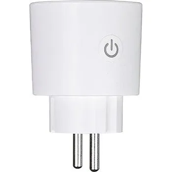Elektrická zásuvka MOES Matter WiFi Smart Plug 16A s měřením spotřeby bílá