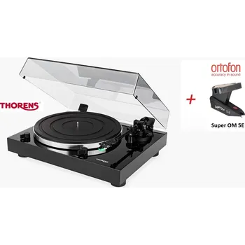 Gramofon Thorens TD 202 Black Piano + Ortofon Super OM 5E