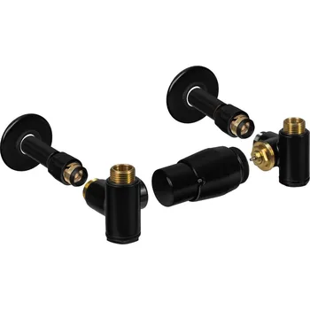 INTER-SET, rohový ventil (Z8), Černá , Pravá + slevový kód