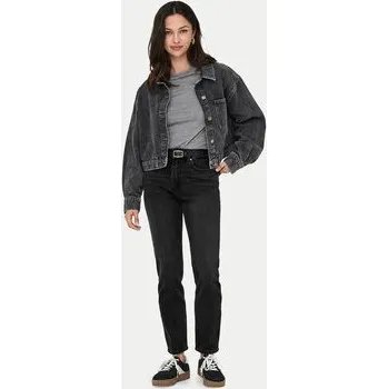 Pánské džíny ONLY Jeansy Emily 15235780 Černá Straight Fit 27_32