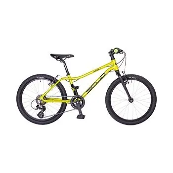 Dětské kolo MTB 20" SCUD Kid altus 1x7 V-brake zelené 11"