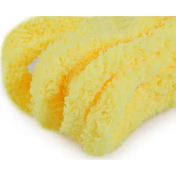 Hobby drát Jumbo mikroplyšové drátky na tvoření / výrobu zvířátek Ø20 mm délka 100 cm, barva 5 žlutá