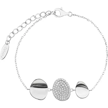 Náramek Stříbrný náramek se zirkony - AP540-7559