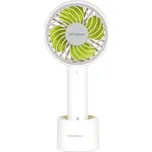 Stylies - Nabíjecí ruční ventilátor LACERTA 4W/5V 2500 mAh bílá
