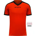 GIVOVA Sportovní tričko GIVOVA Revolution S ORANŽOVÁ|ČERNÁ