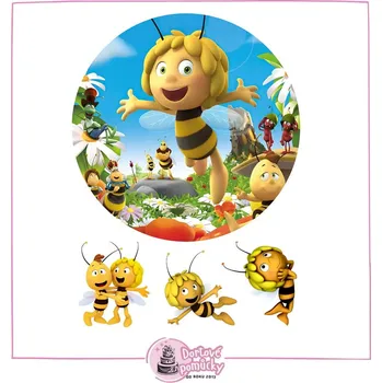 Přisada na vaření a pečení Včelka Mája č.1 jedlý papír - Bez úprav