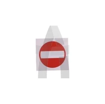 Samolepka zákaz vjezdu malá MTX-ZAKAZ-M