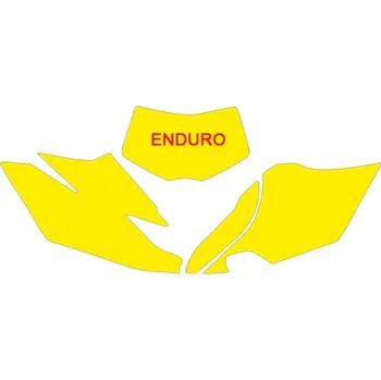 BLACKBIRD Plate Nálepky Zelená Yamaha WR450F 3221/000008