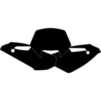 BLACKBIRD štítek Nálepky Černá Husqvarna WR250/300 3615/000006