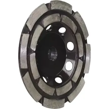 Brusný kotouč Kotouč diamantový brusný dvouřadý M14 125mm,letováno stříbrem STAYER