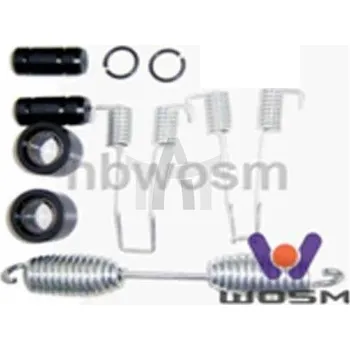 Brzdová čelist Sada opravy čelistí BPW WOSIMAN F-013