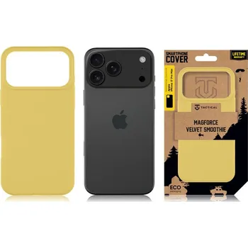 Pouzdro na mobilní telefon Zadní kryt Tactical MagForce Velvet Smoothie pro Apple iPhone 17 Pro Max, banana