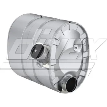 Tlumič výfuku Střední-/zadní tlumič výfuku DINEX DIN80484