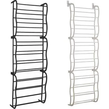 Botník Organizér na boty na zavěšení na dveře 36 párů, černý