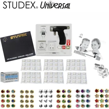 Piercing Studex – Universal startovací balíček (pistole na piercing, 72 párů náušnic)