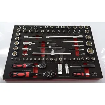 Gola sada Sada nářadí 72ks TONGRUN 1/4, 1/2, 3/8 16770 GJ-1001