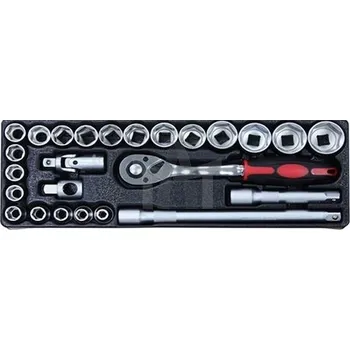 Gola sada Sada nástavců 1/2" 25dílná 8-32mm s ráčnou 16770 GJ-5003